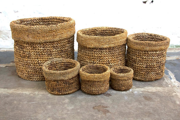 Mumtaz Round Storage Baskets