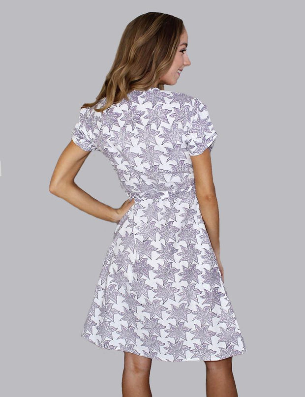 The Lilies Organic Jersey Wrap Dress