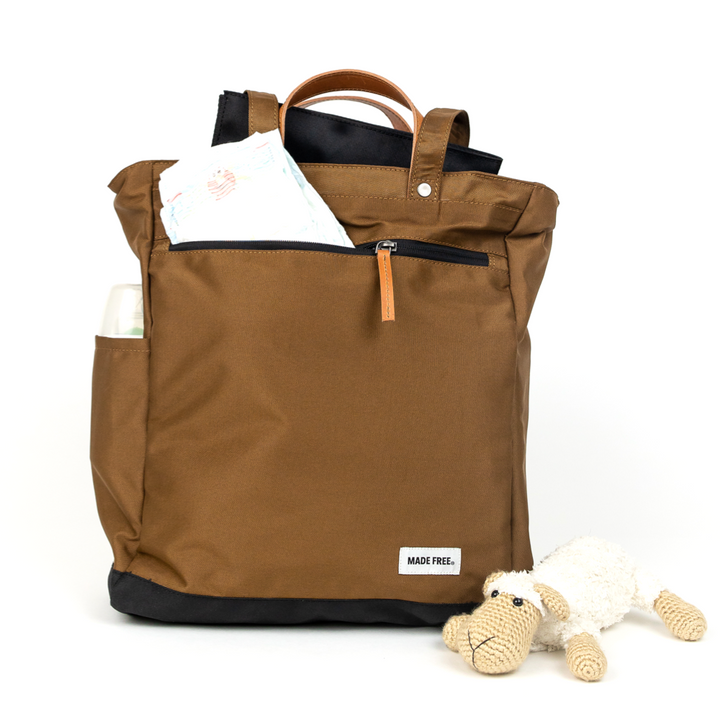 TOTE PACK BABY TAUPE