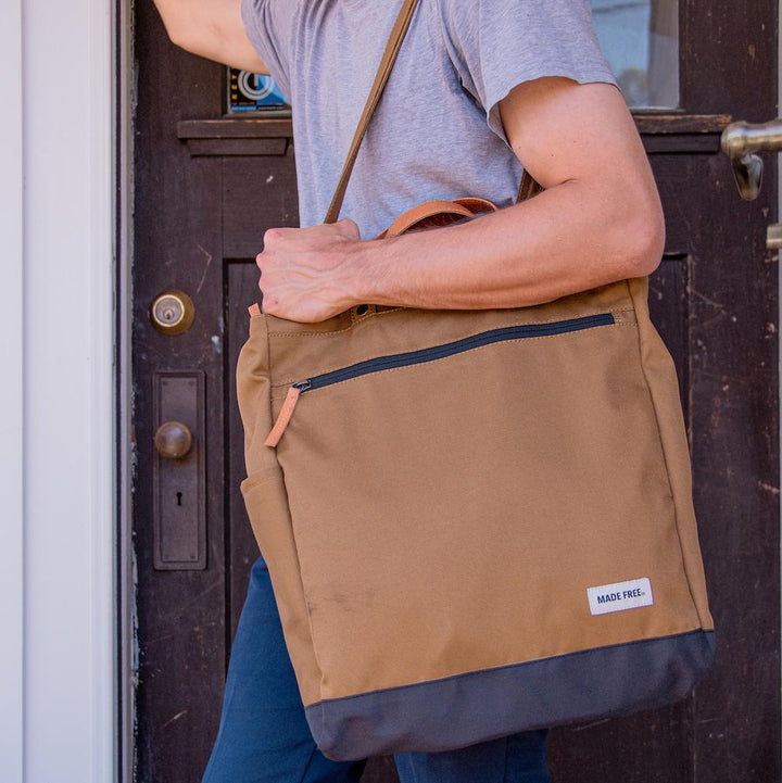 TOTE PACK BABY TAUPE