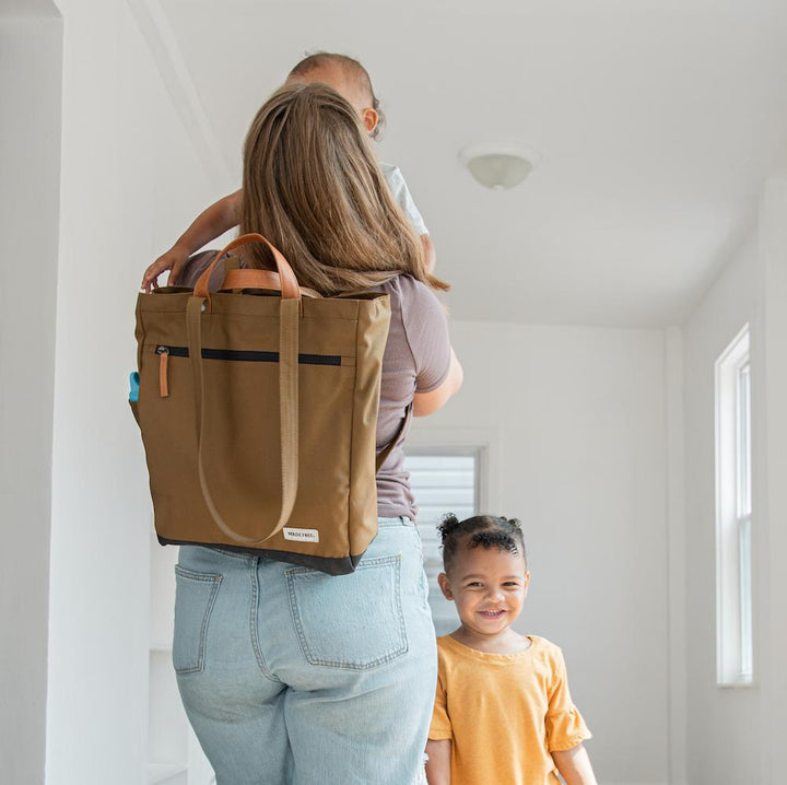 TOTE PACK BABY TAUPE