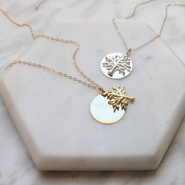 Resilience: Tree of Life Medallion Necklace