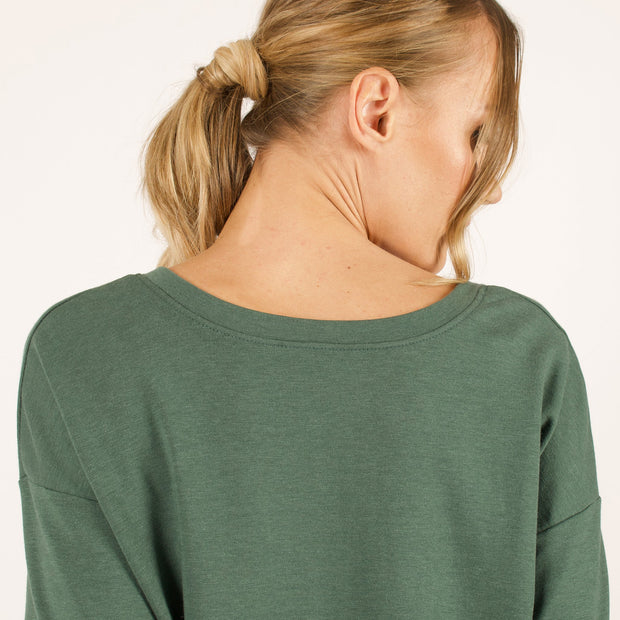 The Dressy V-Neck Sweatshirt