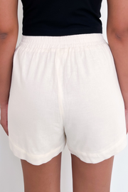 Linen Shorts Pearl