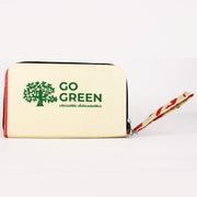 Recycled Cement Travel Wallet - Green Tree