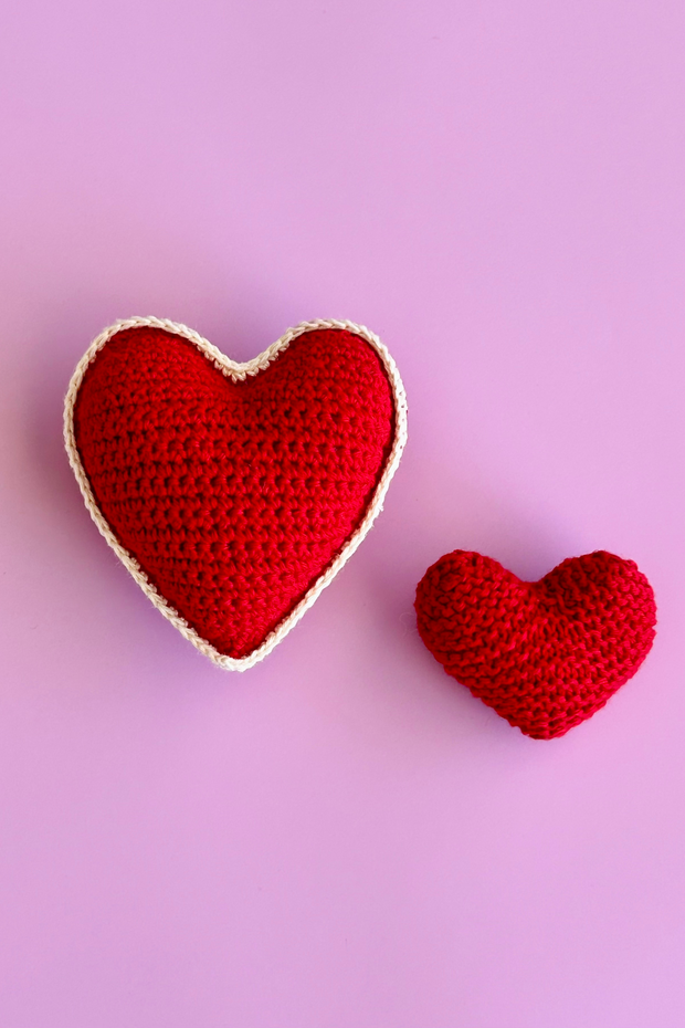 Keep One, Give One Knit Hearts