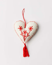 Alejandra Felt Heart Ornament