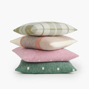 Organic Cotton & Wool Pillow Cover - Sedona Stripe