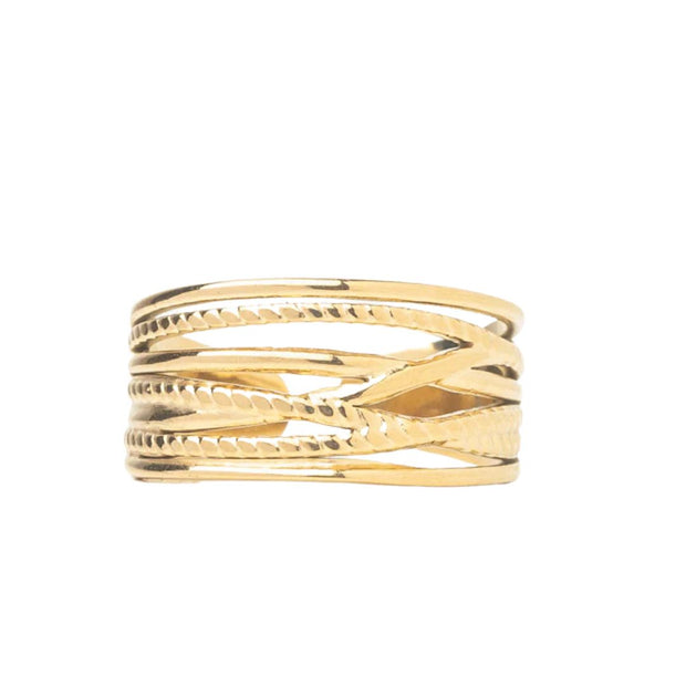 Woven Strands Ring