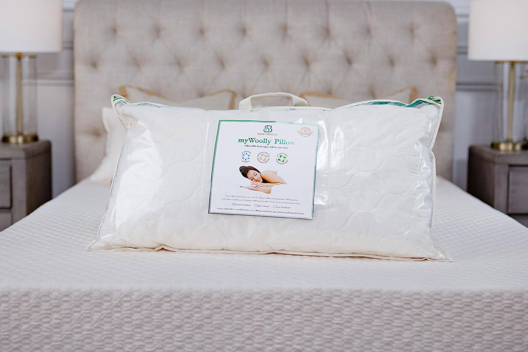 Adjustable Natural Wool Pillow