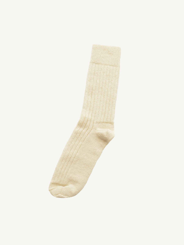 Alpaca Lounge Socks Natural
