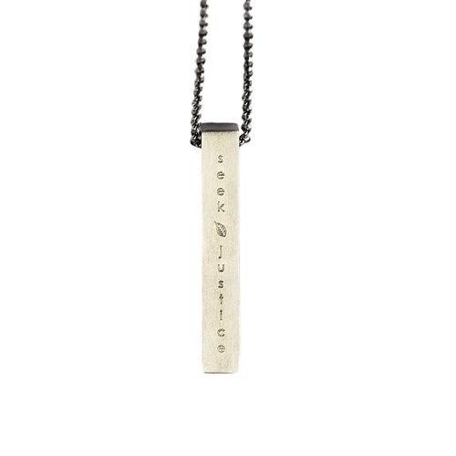 Seek Justice Necklace