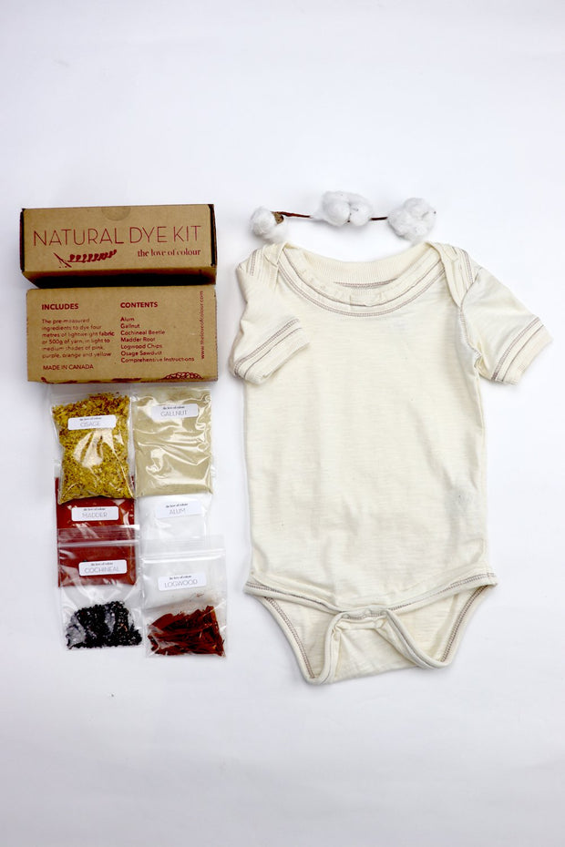 The Sustainable Natural Dye Kit + Good Baby Tee