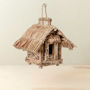 Square Tiki Birdhouse - Boho Decor | LIKHA
