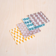 Capiz Coaster Nordic Pattern, set of 4 - Shell Coasters | LIKHÂ