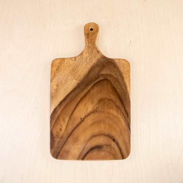 Rectangle Cutting Board with Handle - Acacia Wood | LIKHÂ