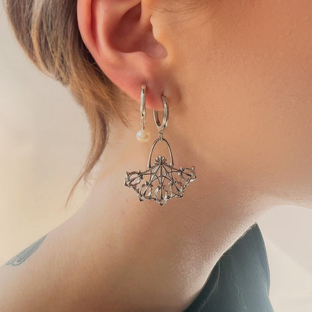 Daphne Earrings Silver