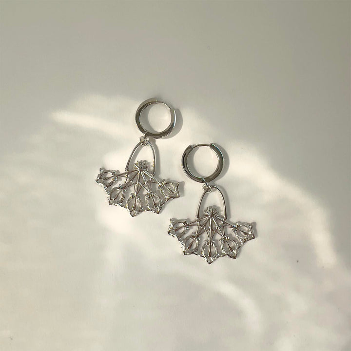 Daphne Earrings Silver