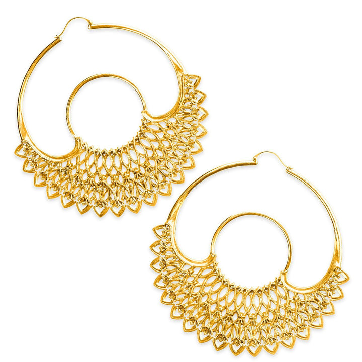 Dreamer Gold Hoop Earrings