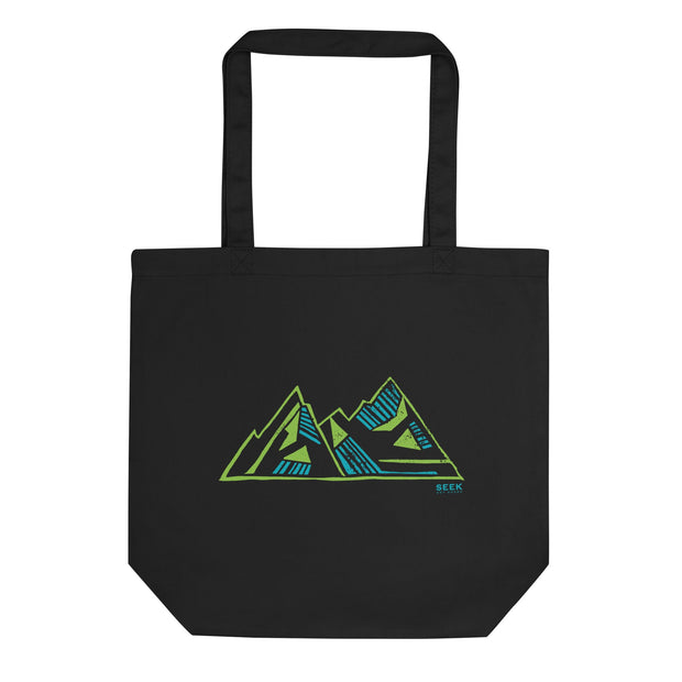 Mountain Lines Eco Tote Bag