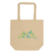 Mountain Lines Eco Tote Bag