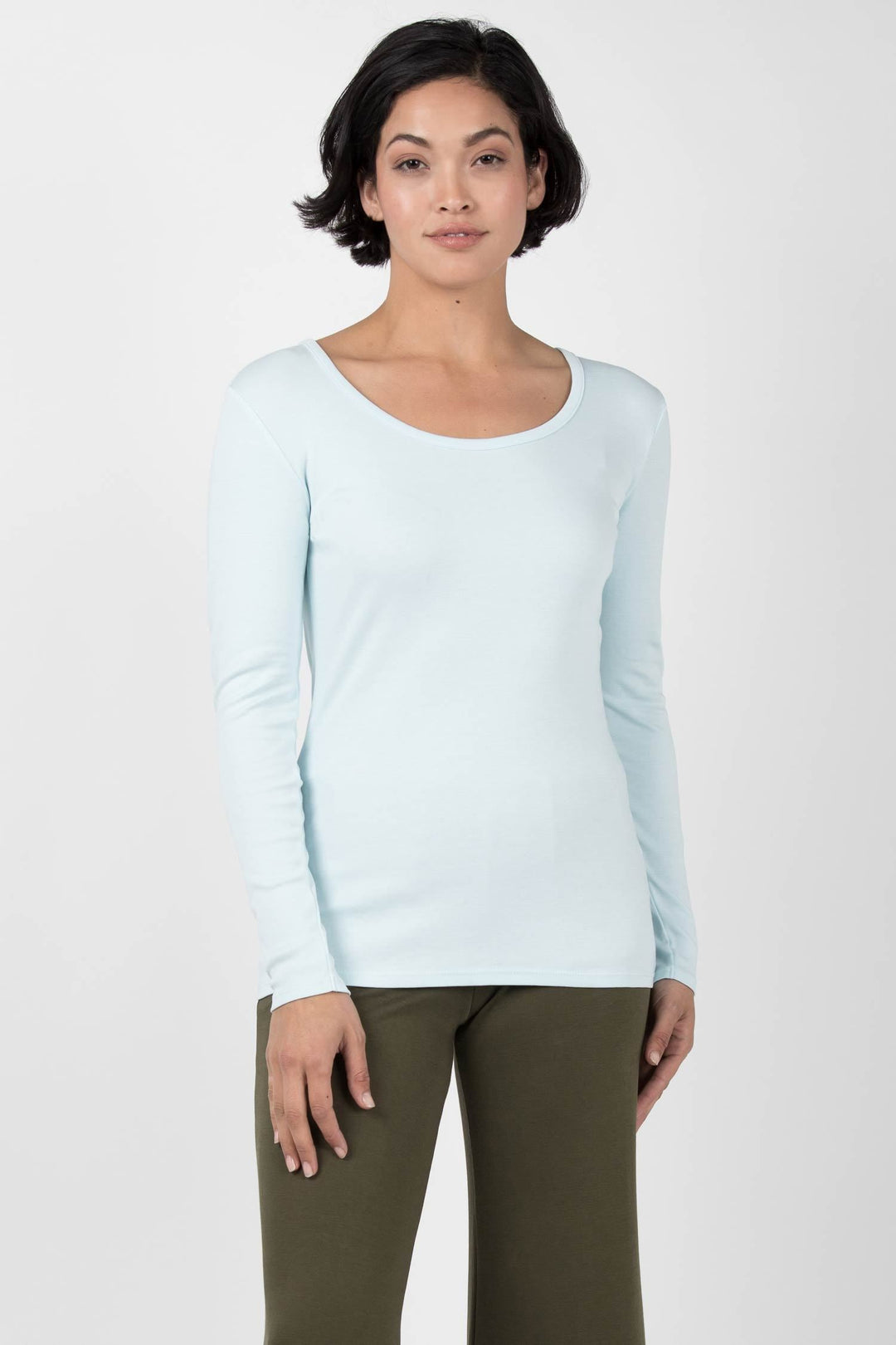 Essential Long Sleeve Scoop