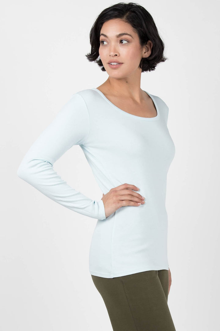 Essential Long Sleeve Scoop