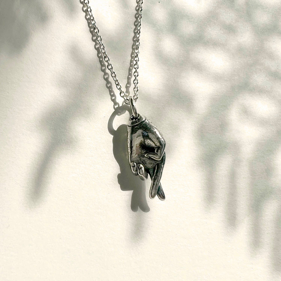 Good Luck Silver Charm Necklace