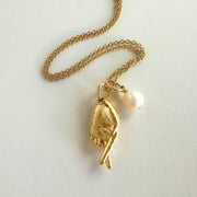Good Luck Gold Charm Necklace