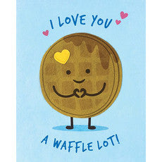 Waffle Love Card