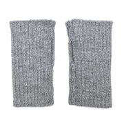 Gray Minimalist Alpaca Gloves