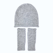 Gray Essential Knit Alpaca Gloves