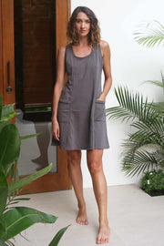 Organic Cotton Dress with Pockets