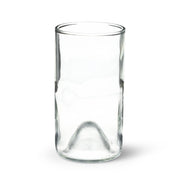 BEANSTALK - 16oz Upcycled Glass Cups (Set of 4) - Clear Glass
