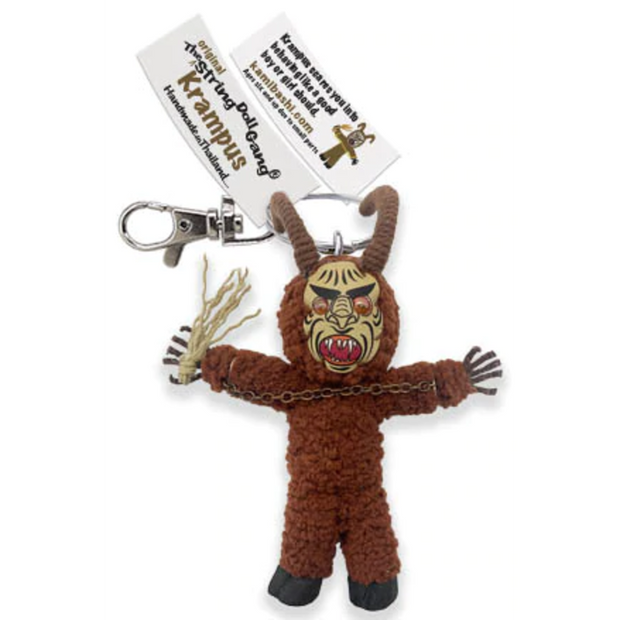 Krampus String Doll Keychain