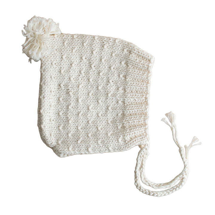 Peruvian Organic Tanguis Cotton Baby Bonnet