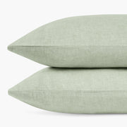 Linen Eucalyptus Pillowcase Set - Pistachio