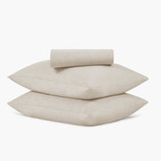 Linen Eucalyptus Pillowcase Set - Stone