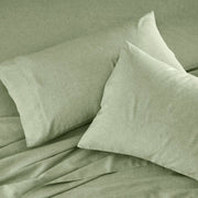 Linen Eucalyptus Pillowcase Set - Pistachio