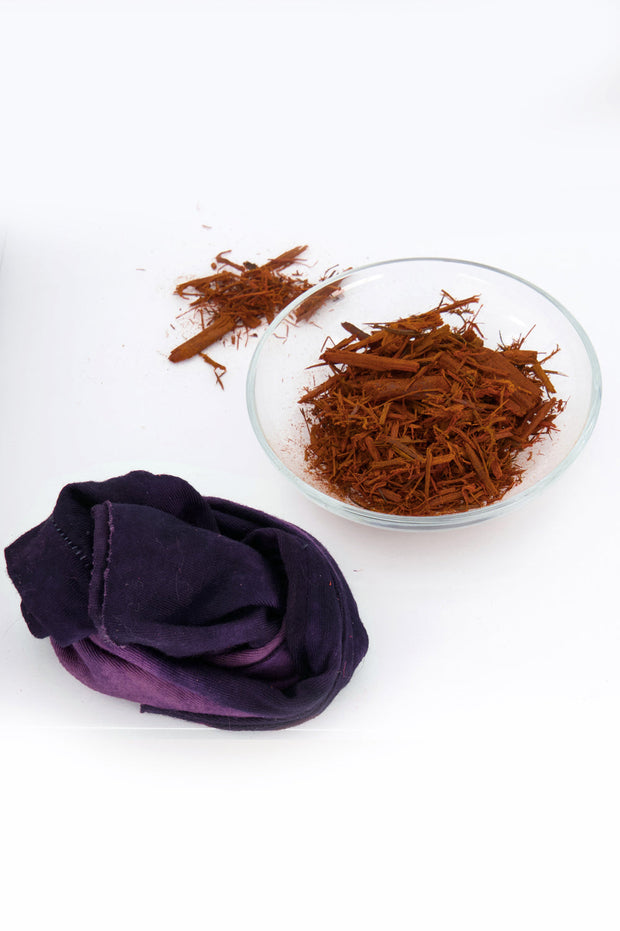 Natural Dye Kit Logwood & Osage Sawdust (purple & yellow) + Good Tee Unisex