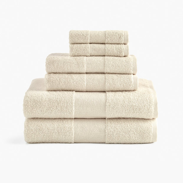 Luxe Organic Cotton Towel - Eggnog
