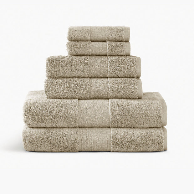 Luxe Organic Cotton Towel - Taupe