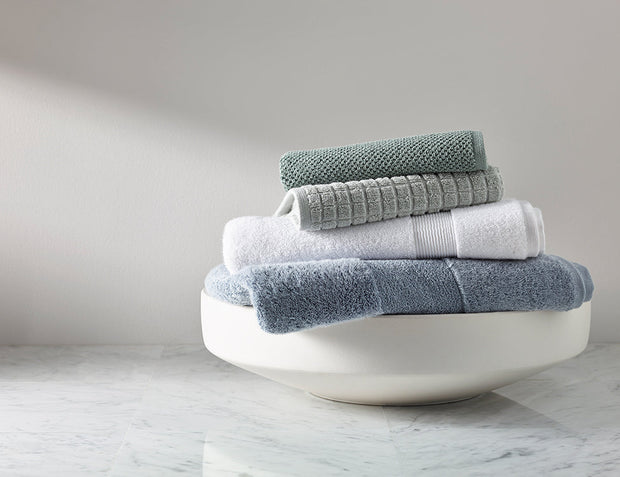 Luxe Organic Cotton Towel - Snow
