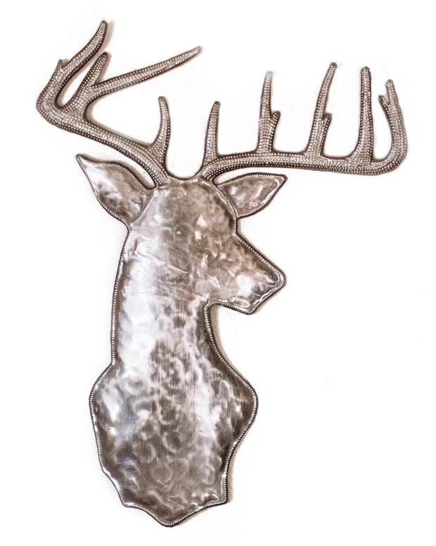 Deer Head Metal Art