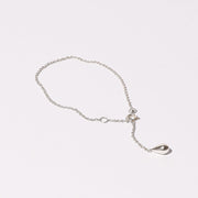Pod Droplet Chain Bracelet - Sterling Silver