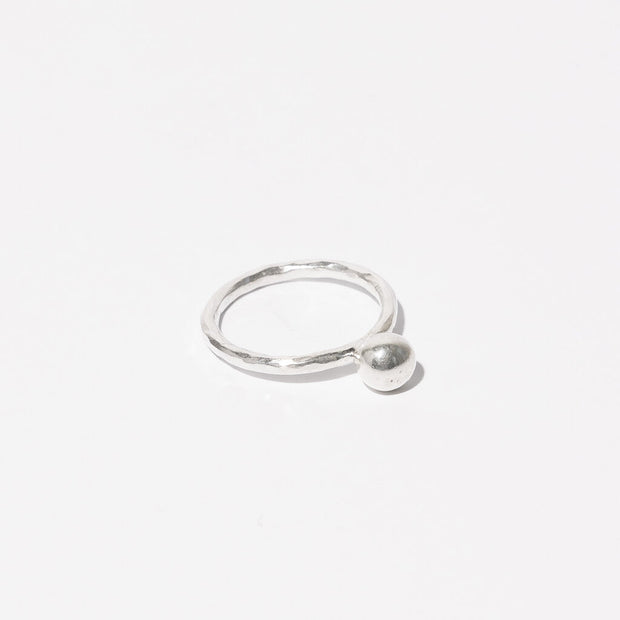 Droplet Stacking Ring - Sterling Silver