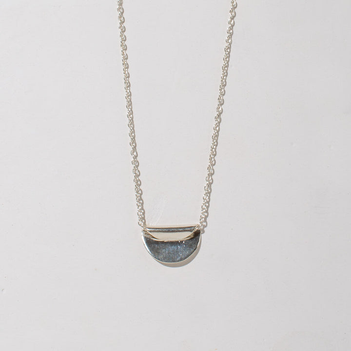 Enfold Necklace - Sterling Silver