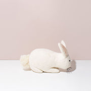 Hand Felted White Bunny