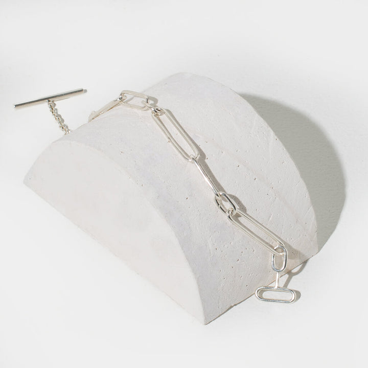 Loop Link Bracelet - Sterling Silver