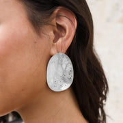 Origin Statement Earrings - Sterling Silver